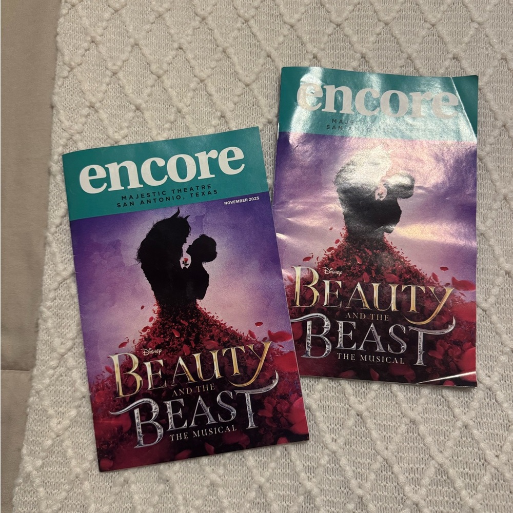 Beauty and the Beast Musical Programs